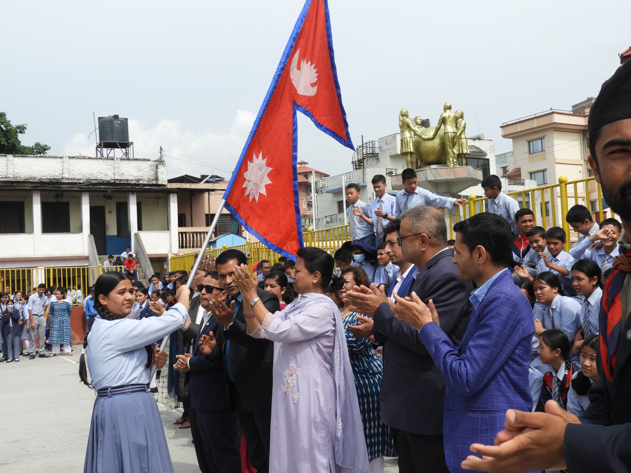 Alumni Activity Ceremony Featuring Scout Activities at Bhanubhakta Memorial School